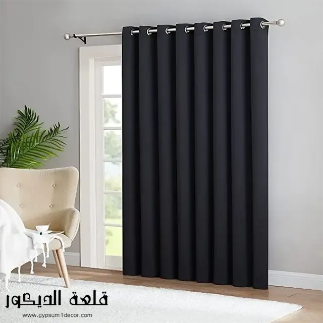 ستائر بلاك اوت مع شيفون ستائر بلاك-اوت-مع-شيفون